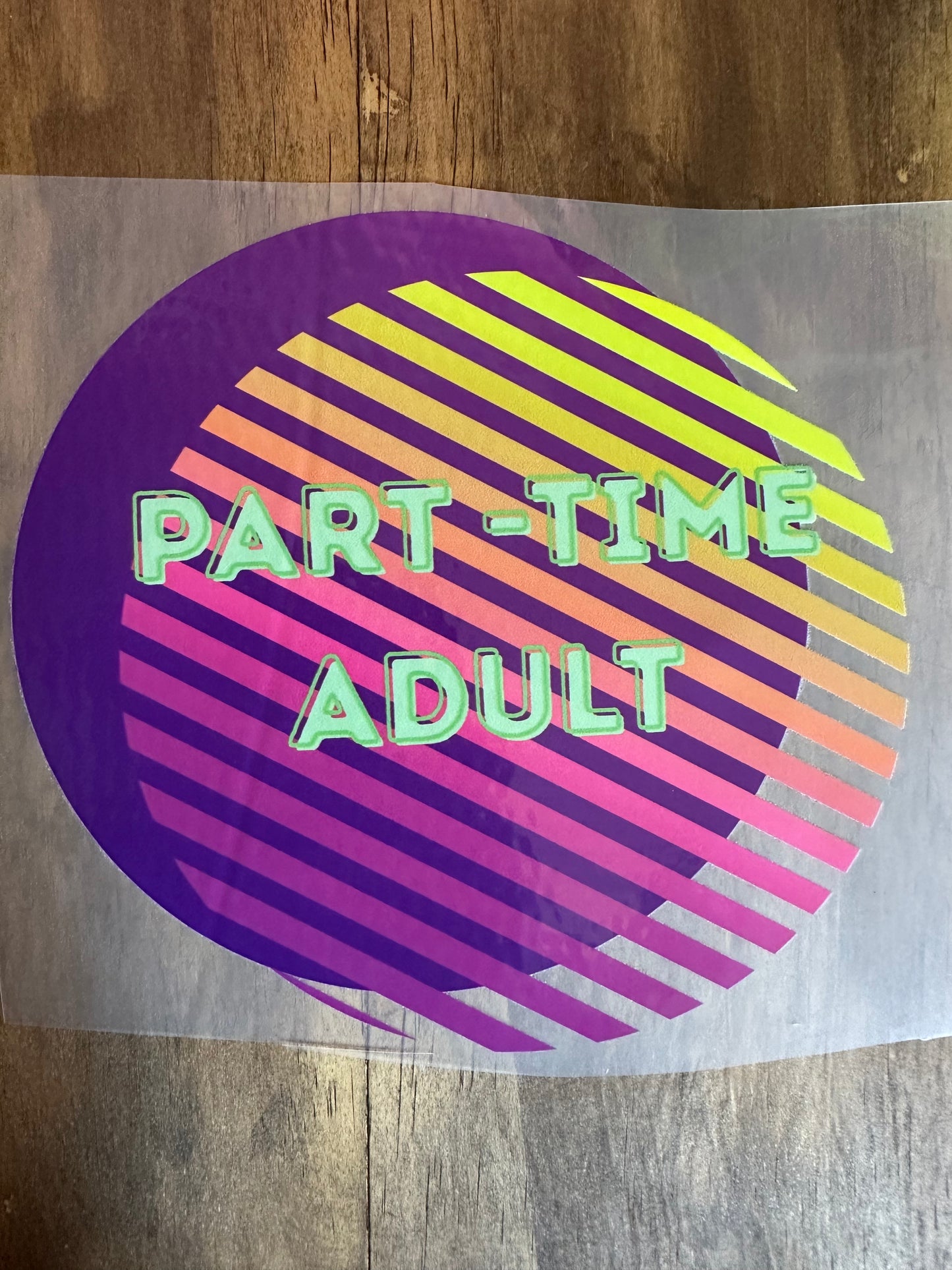 Part-time adult