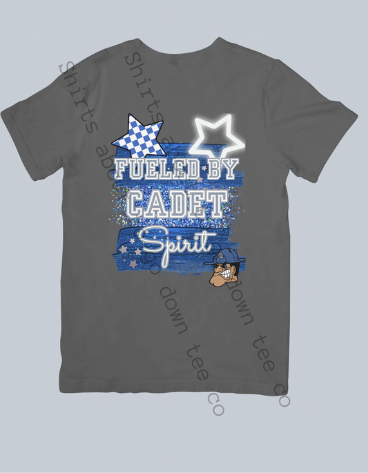 Fueled by cadet spirit Blue