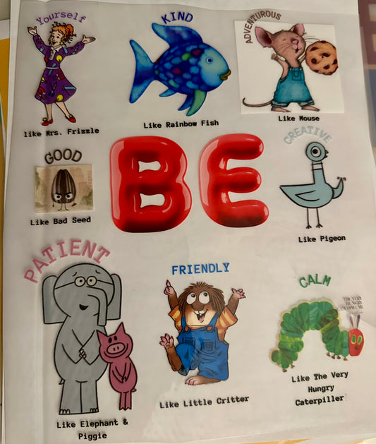 Be book characters