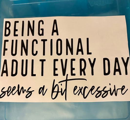 Functional adult