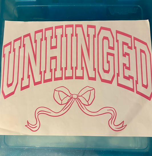 Unhinged