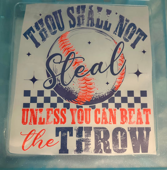 Thou shall not steal